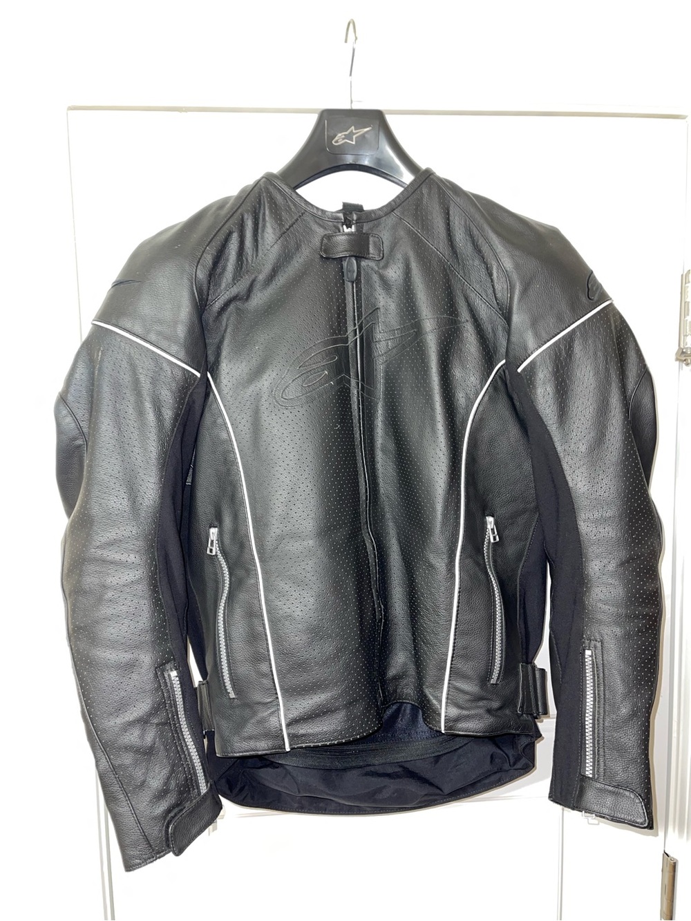 Alpinestars TZ-1 Leather Jacket XL + Armor Set
